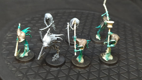 Age of Sigmar Nighthaunt Grimghast Reapers x7