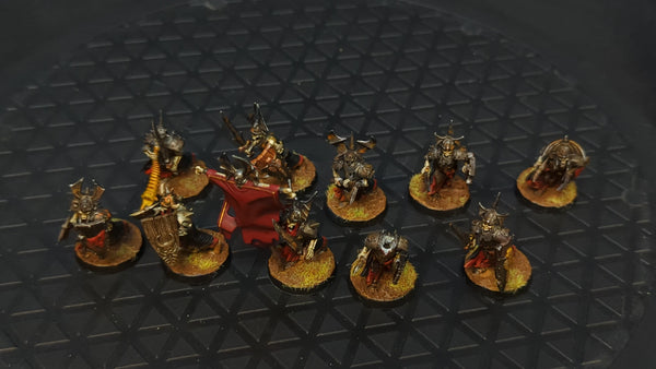 Age of Sigmar Soulblight Gravelords Grave Guard x10 OOP Painted