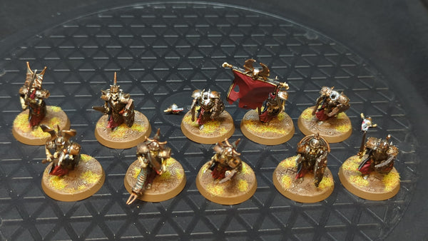 Age of Sigmar Soulblight Gravelords Grave Guard x10 OOP Painted