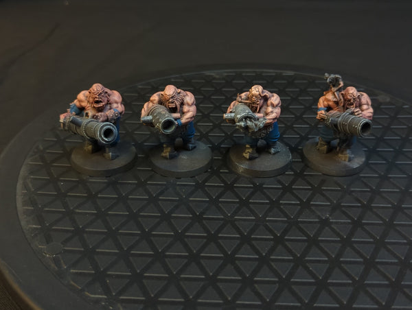 Age of Sigmar Ogor Mawtribes Leadbelchers x4