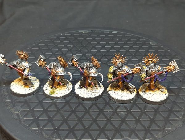 Age of Sigmar Stormcast Eternals Retributors x5 Painted