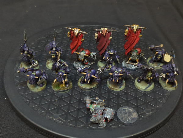 The Old World Orc & Goblin Tribes: Black Orc Mob x13