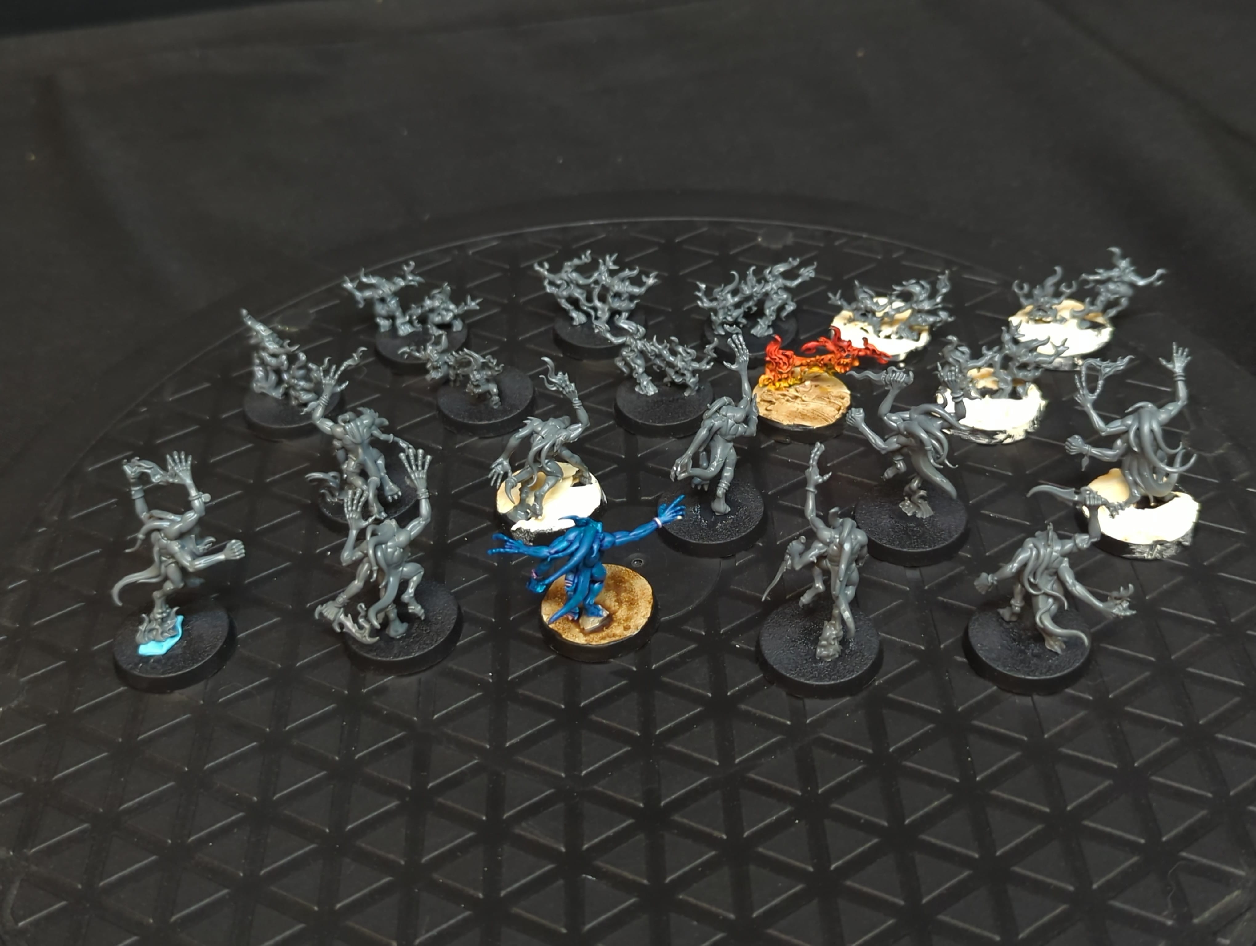 Warhammer Tzeentch Blue Horrors and Brimstone Horrors x20