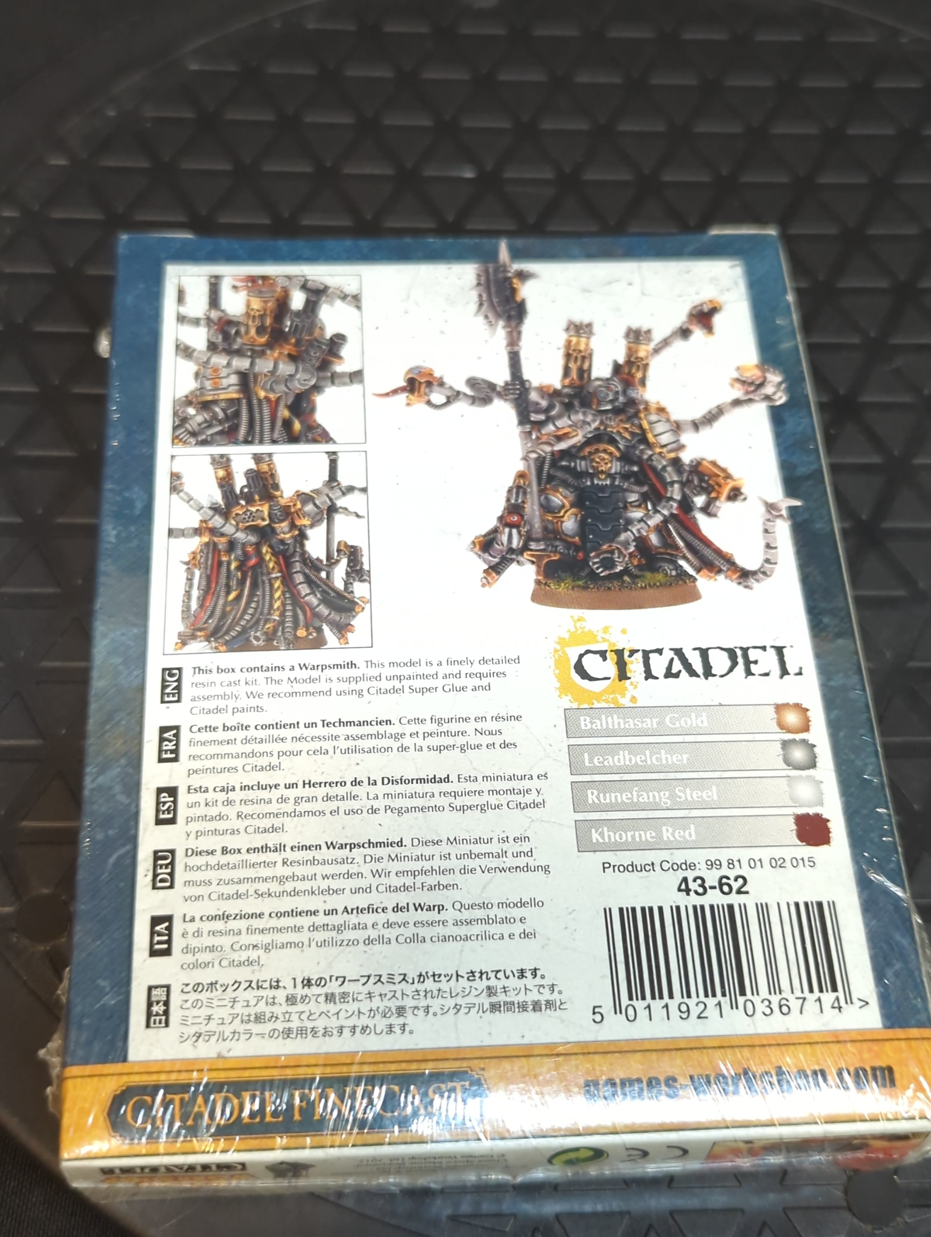 Warhammer 40k Chaos Space Marines Warpsmith (OOP Resin) x1