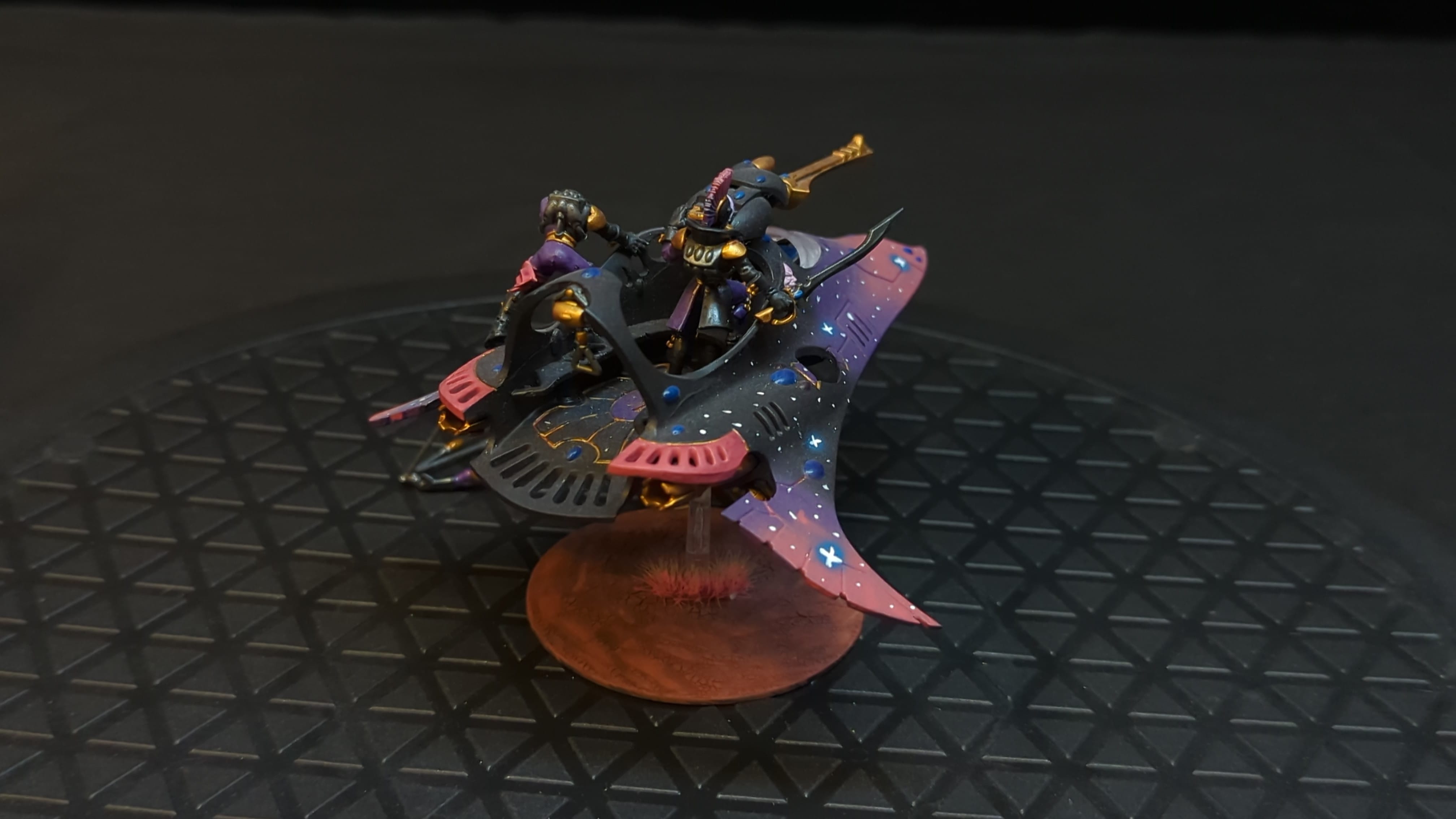 Warhammer 40k Aeldari Harlequin Starweaver / Voidweaver x1 Painted