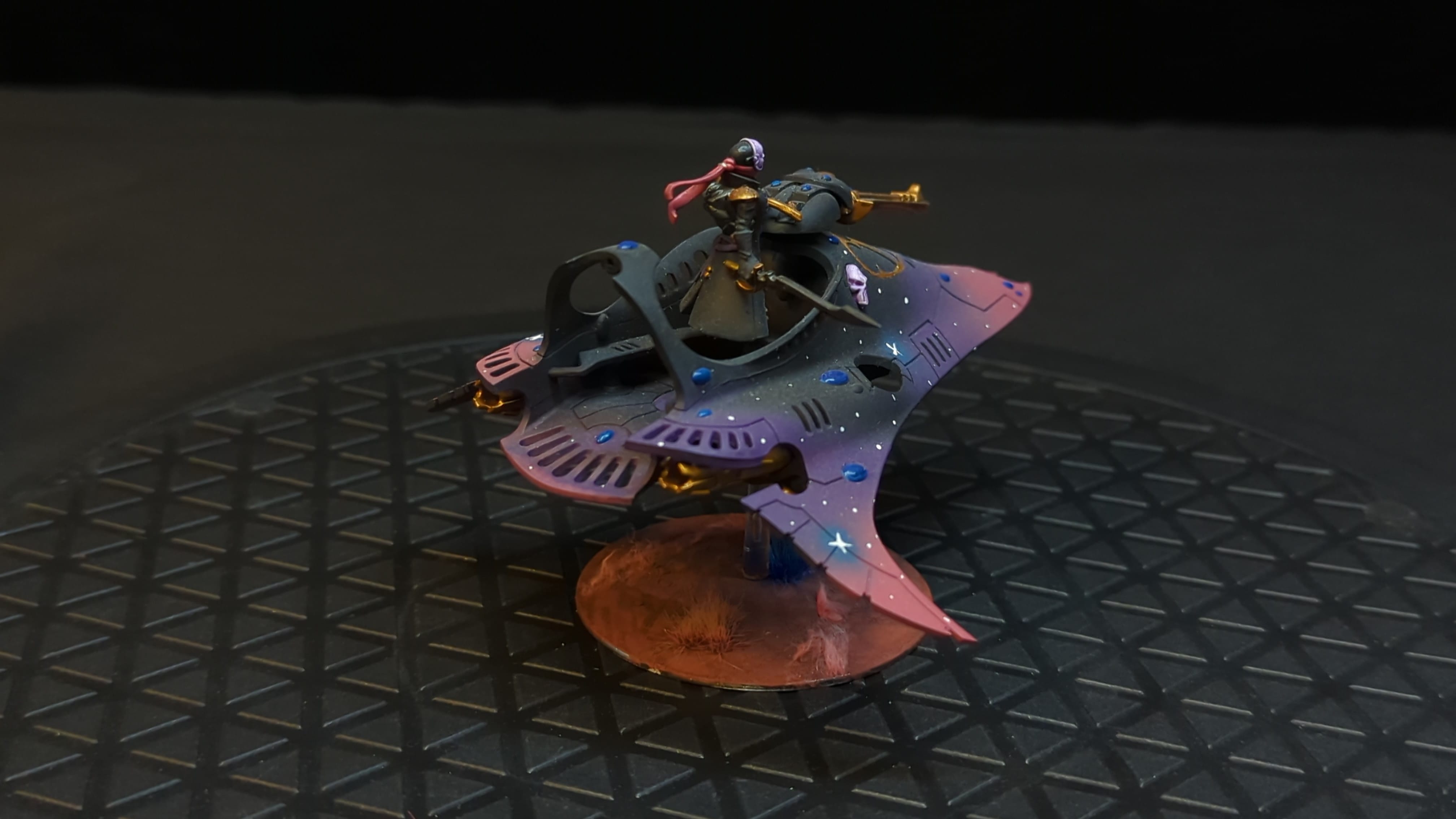 Warhammer 40k Aeldari Harlequin Starweaver / Voidweaver x1 Painted