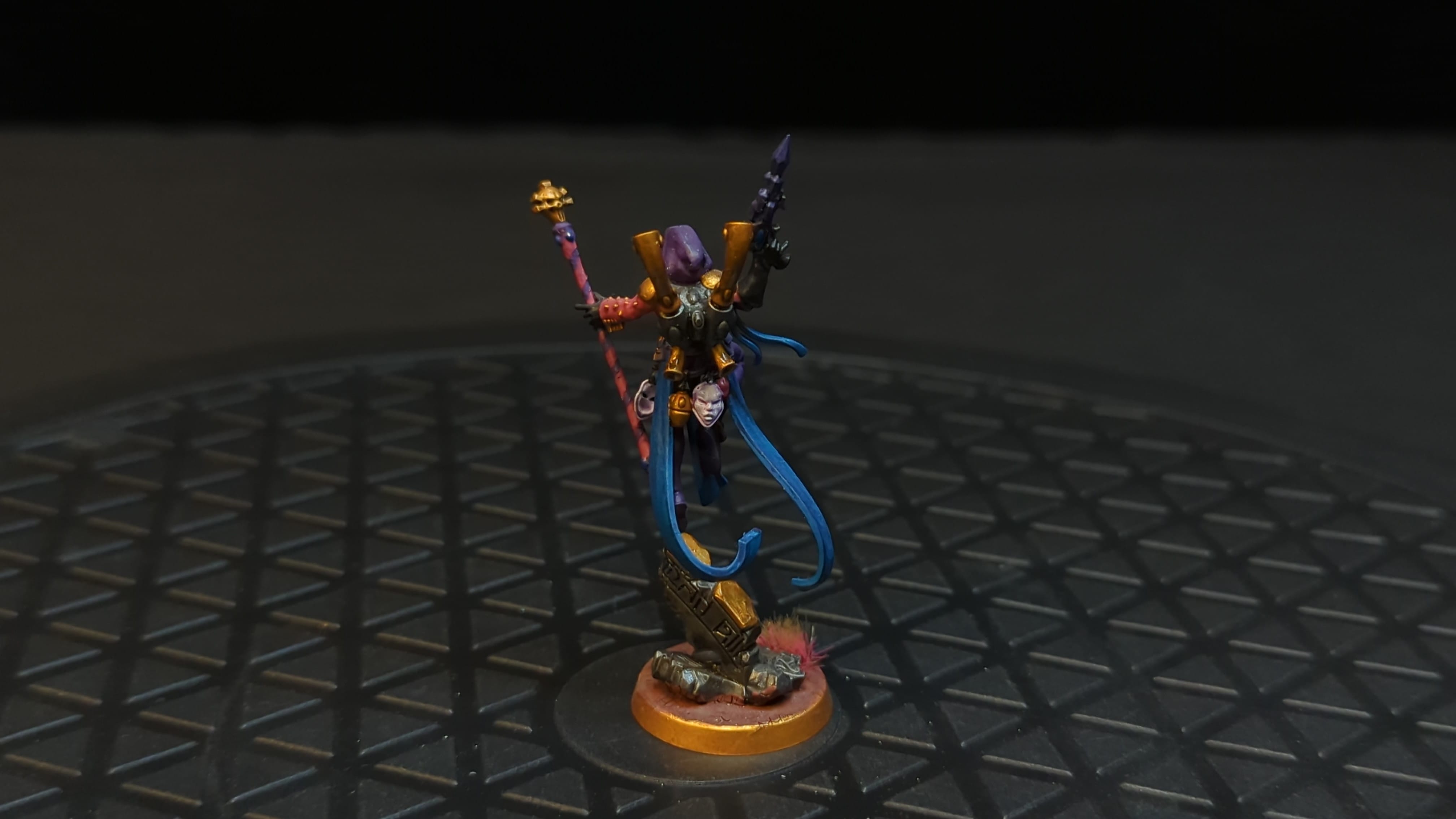 Warhammer 40k Aeldari Harlequins Shadowseer x1 Painted