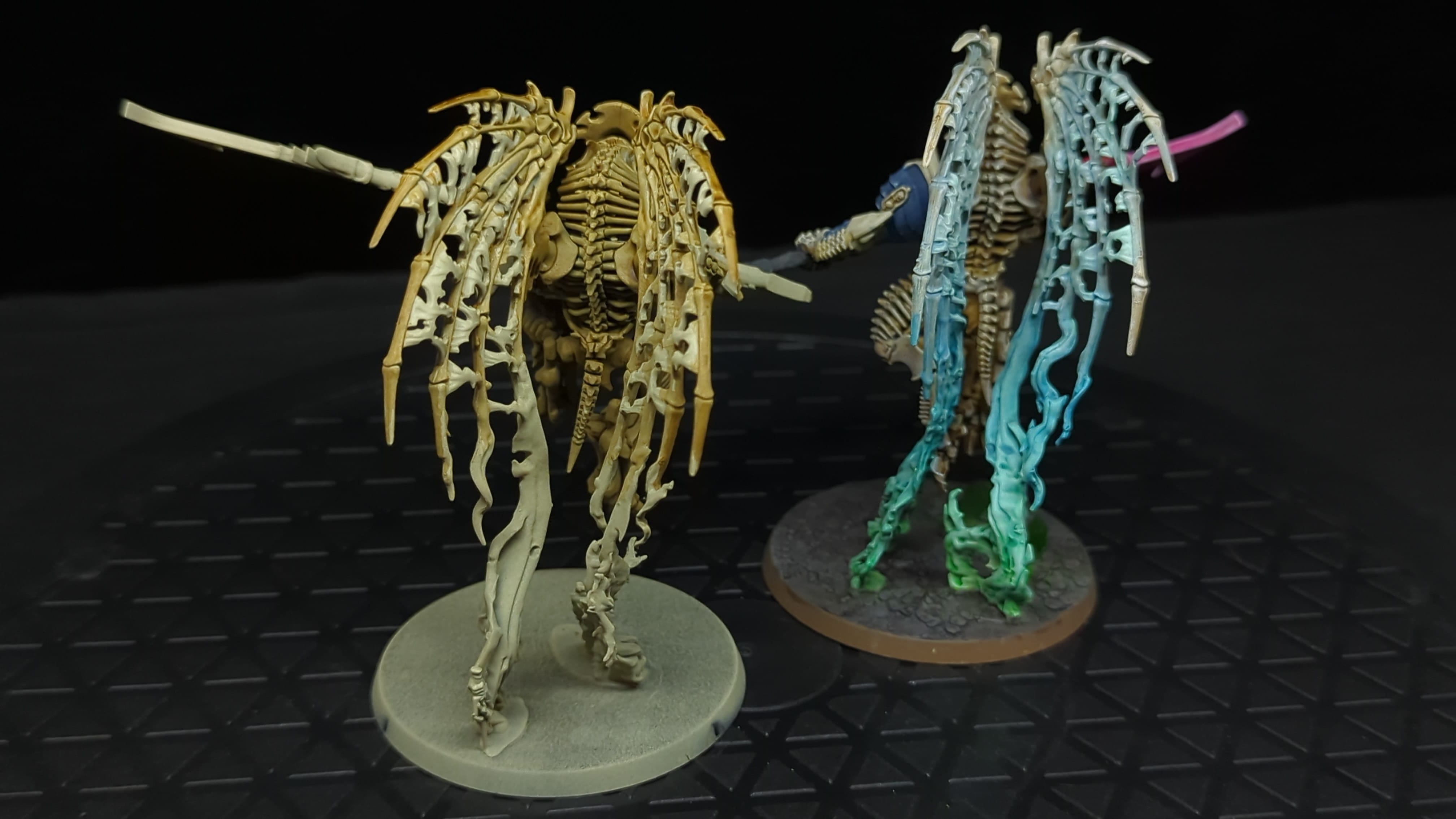 Age of Sigmar Ossiarch Bonereapers Morghast Archai x2