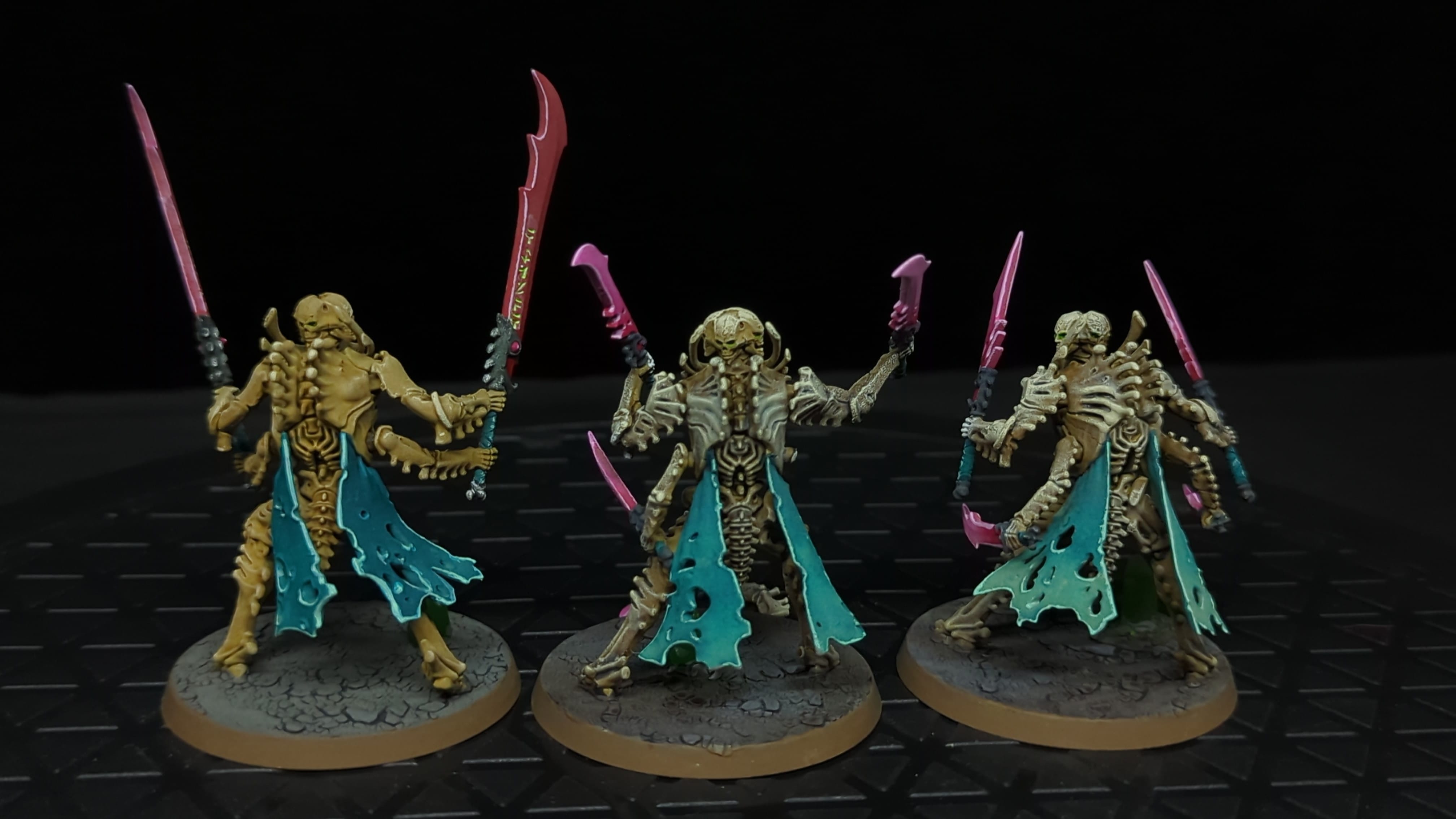 Age of Sigmar Ossiarch Bonereapers Necropolis Stalkers x3 Painted