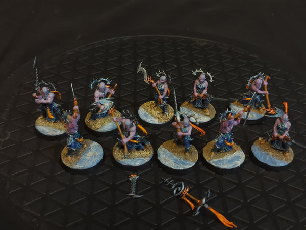 Age of Sigmar Idoneth Deepkin Namarti Thralls x10 Painted