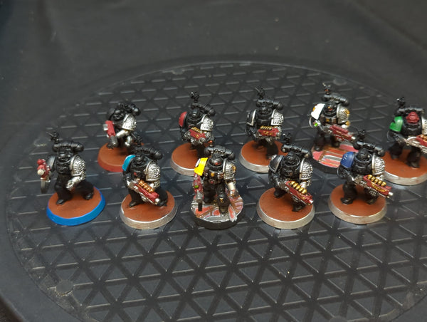 Warhammer 40k Space Marines Tactical Squad x10