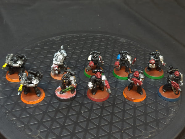 Warhammer 40k Space Marines Tactical Squad x10