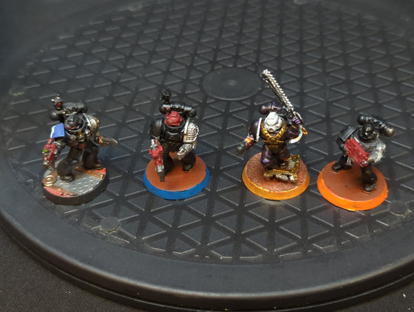 Warhammer 40k Space Marines Tactical Squad x4