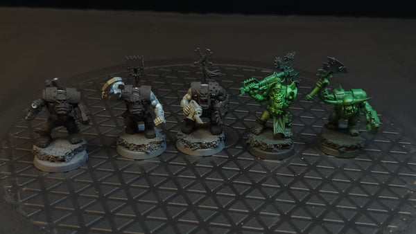 Warhammer 40k Orks Nobz x5
