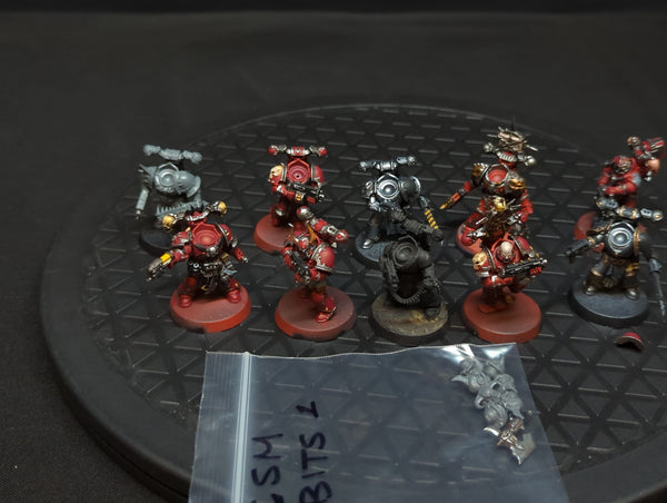 Warhammer 40k Chaos Space Marines Legionaries x10