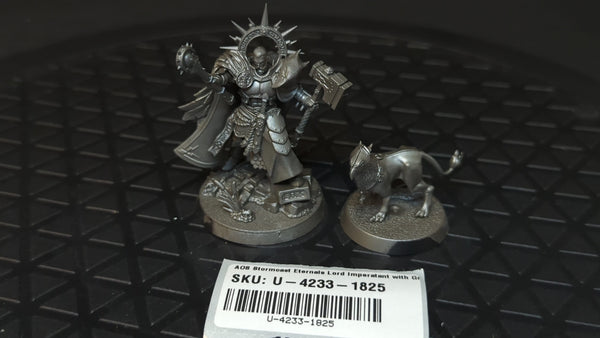 Age of Sigmar Stormcast Eternals Lord Imperatant with Gryph-Hound x2