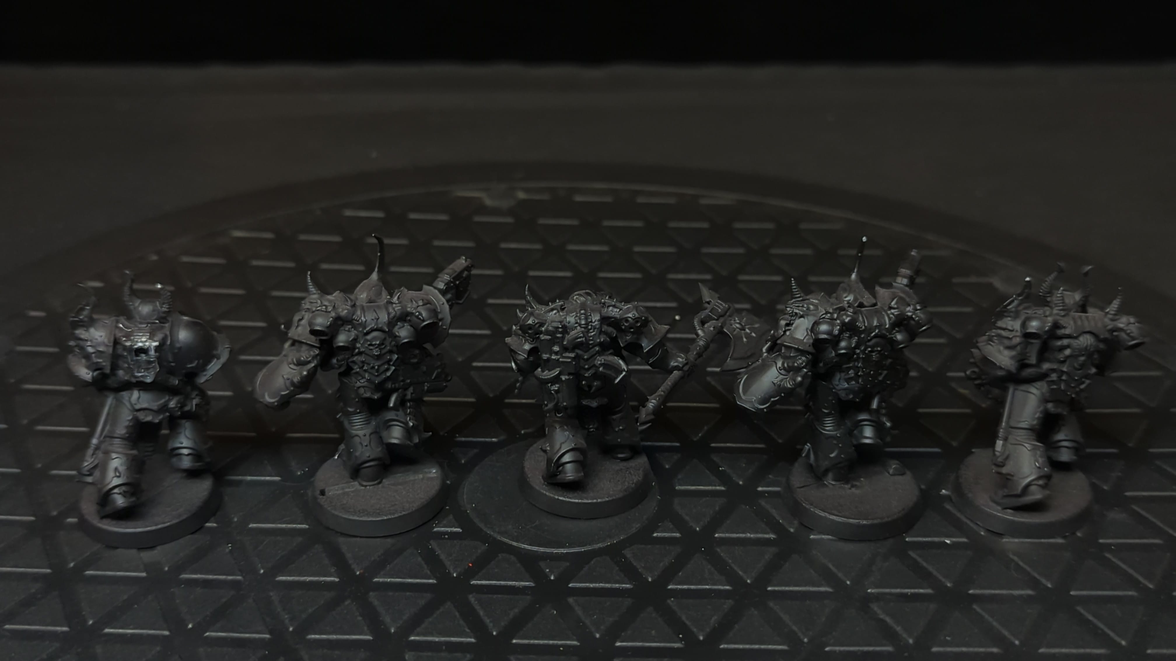 Warhammer 40k Chaos Space Marines Chosen  (old) x5
