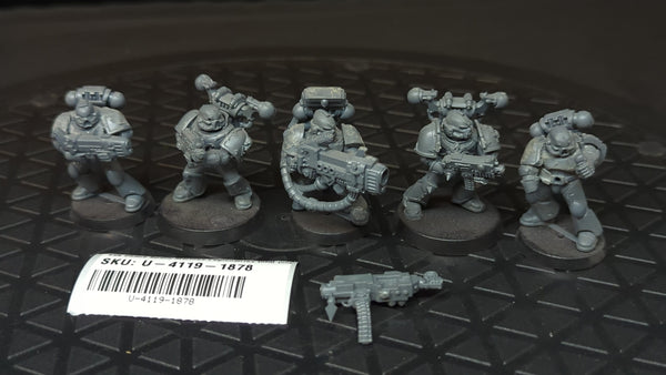 Warhammer 40k Chaos Space Marines Legionairies (old) x5