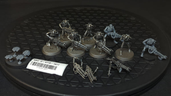 Warhammer 40k Necrons Warriors x9