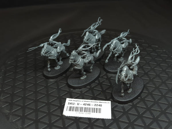 Age of Sigmar Daughters of Khaine Doomfire Warlocks x5