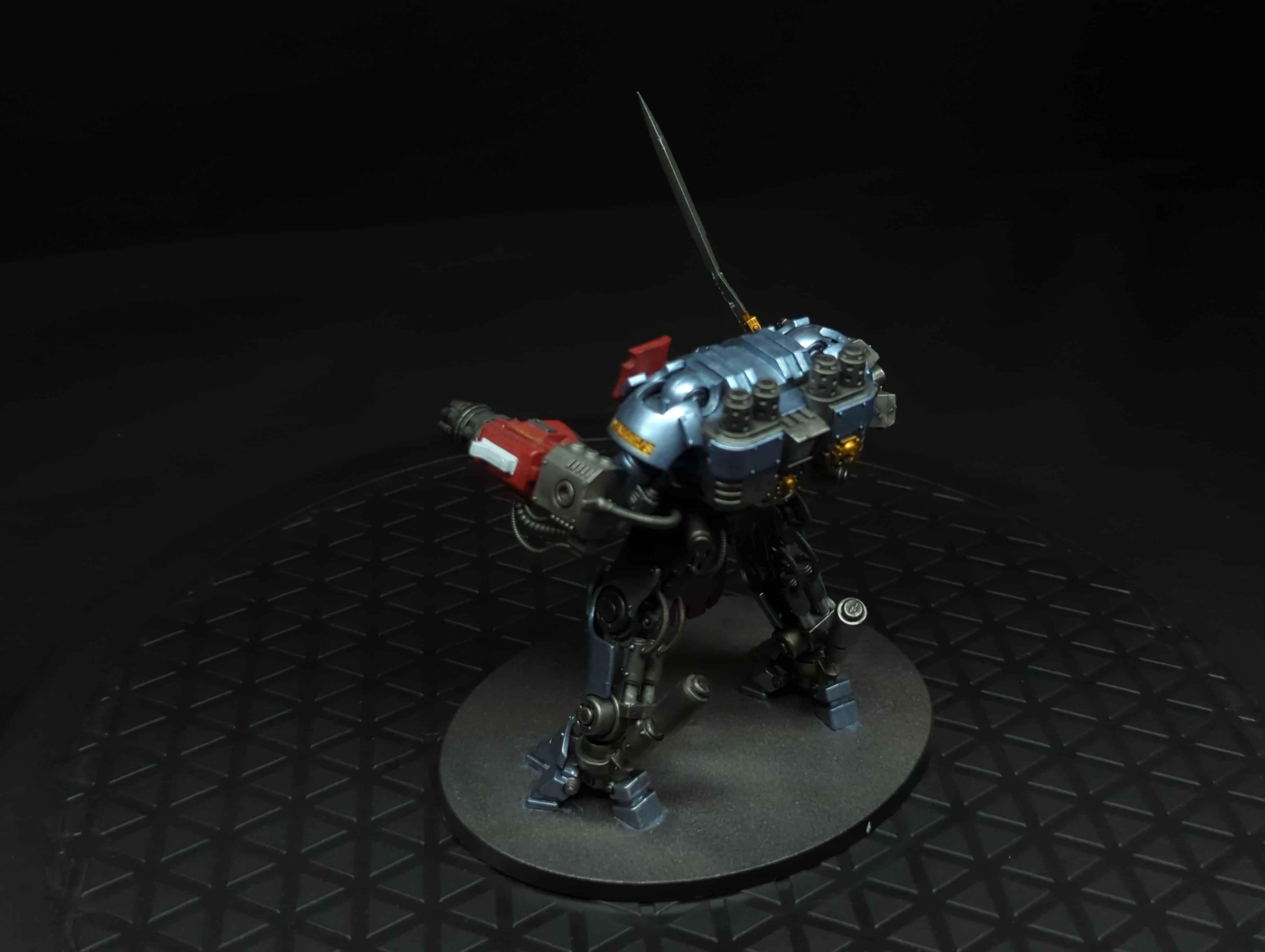 Warhammer 40k Grey Knights Nemesis Dreadknight x1 Painted