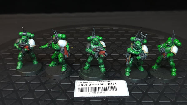 Warhammer 40k Space Marines Infiltrators x5