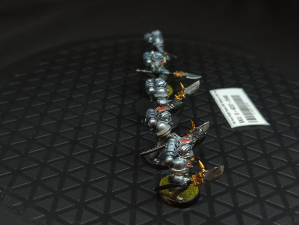 Warhammer 40k Grey Knight Squad (OOP Metal) x5 OOP Painted