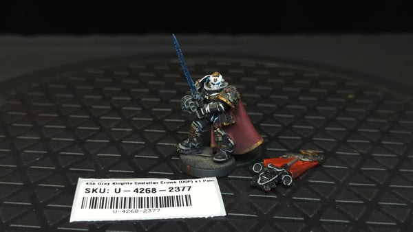 Warhammer 40k Grey Knights Castellan Crowe (OOP) x1 Painted