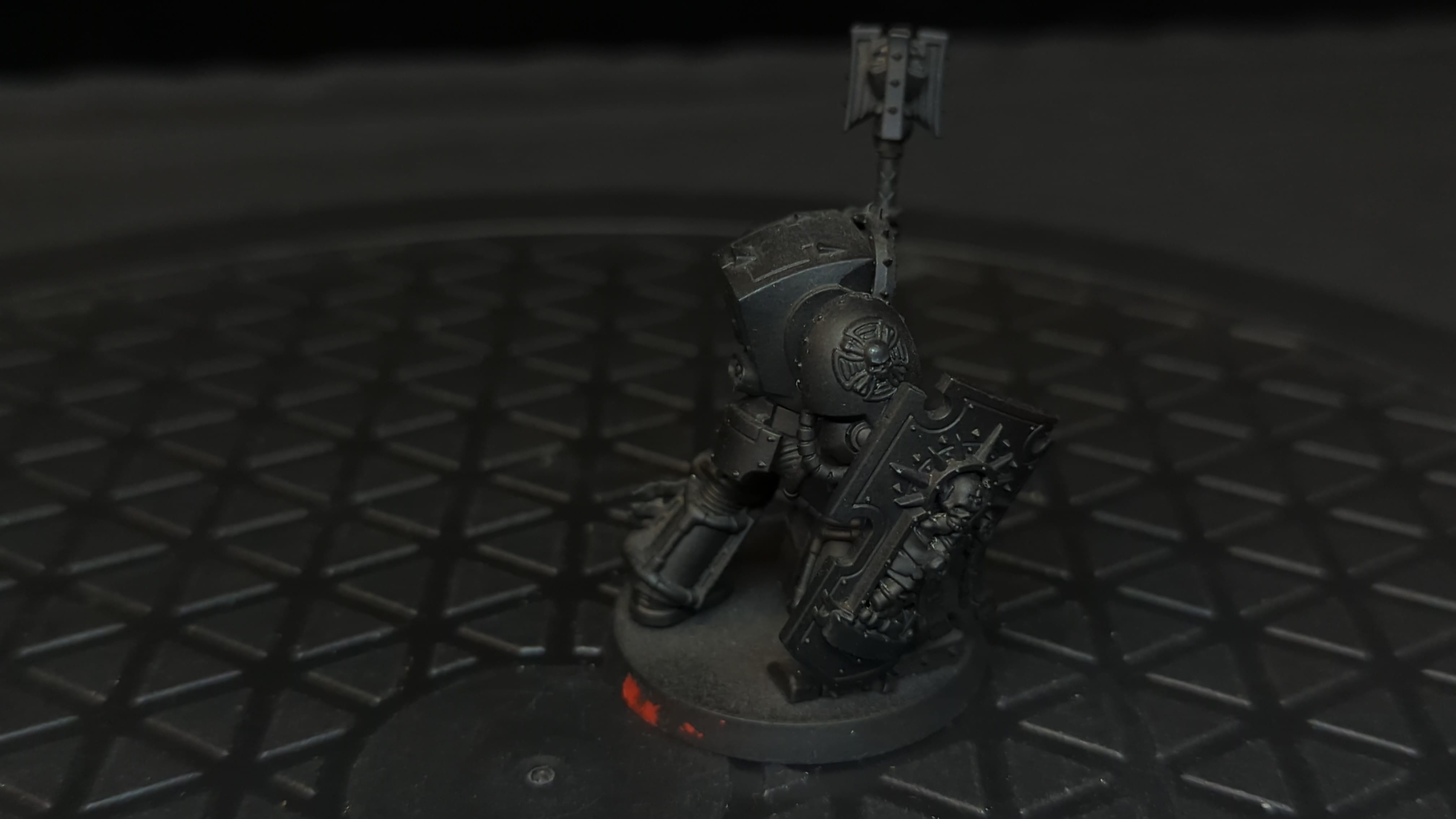 Warhammer 40k Space Marines Chaplain in Terminator Armor x1