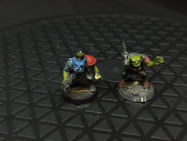Warhammer 40k Space Orks (OOP Plastic) x2 OOP Painted