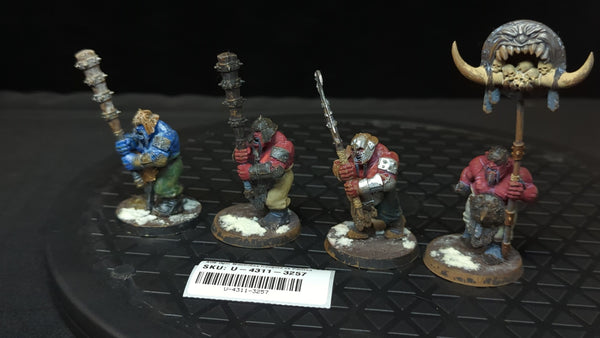 Age of Sigmar Ogor Mawtribes Ironguts x4 Painted