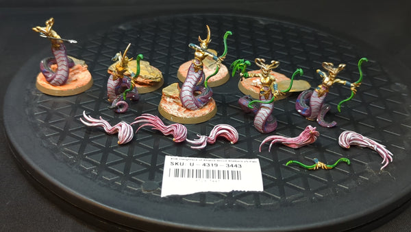 Age of Sigmar Daughters of Khaine Blood Stalkers x5 Painted