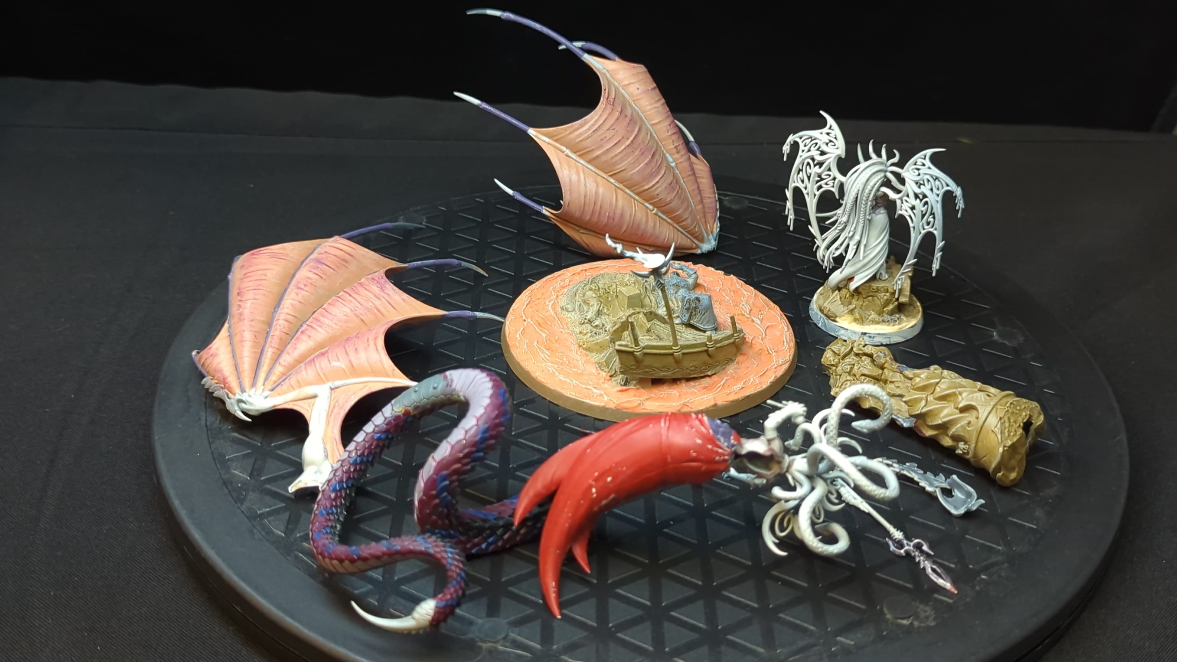 Age of Sigmar Daughters of Khaine Morathi-Khaine and The Shadow Queen x2