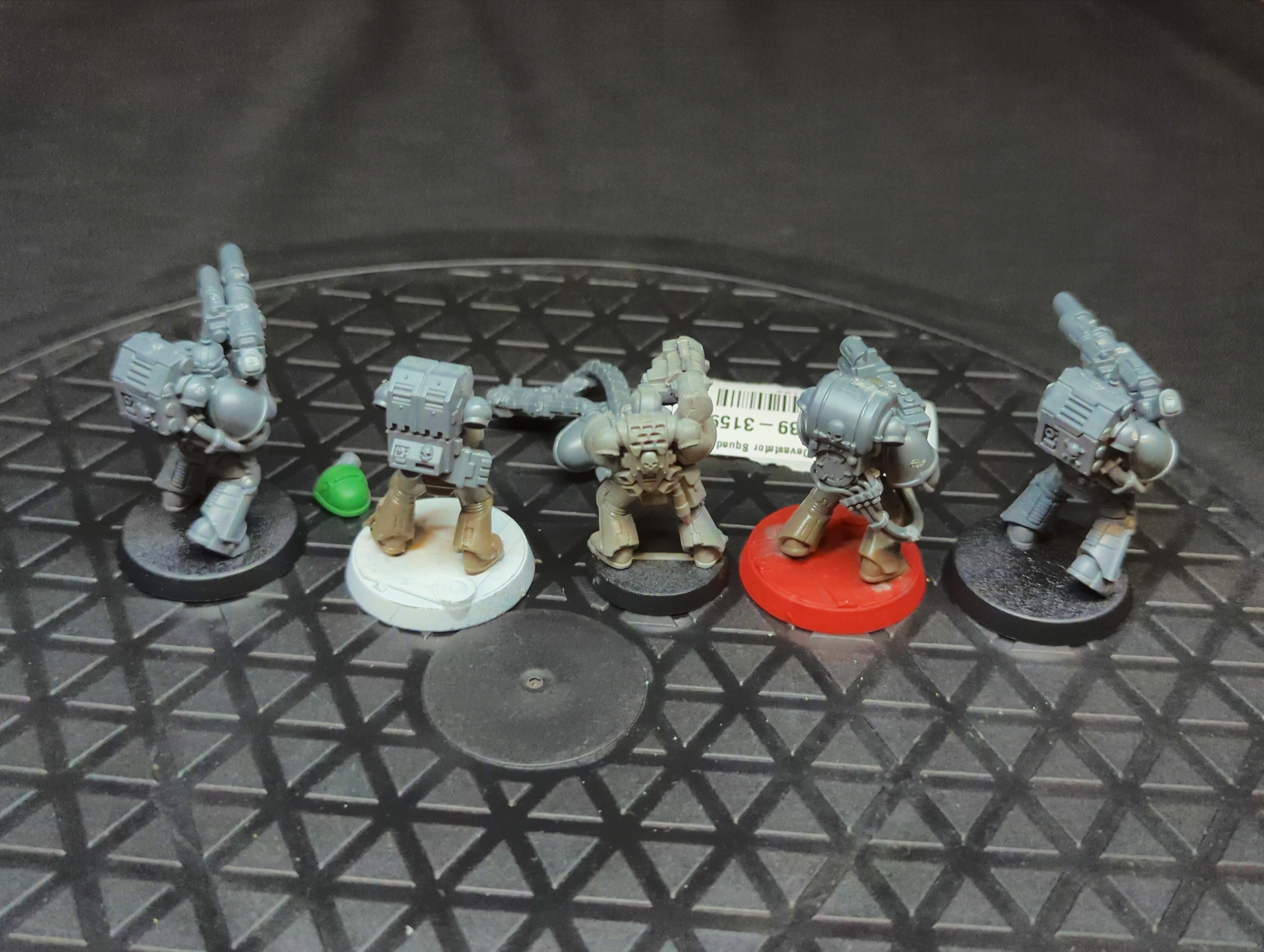 Warhammer 40k Space Marines Devastator Squad x5