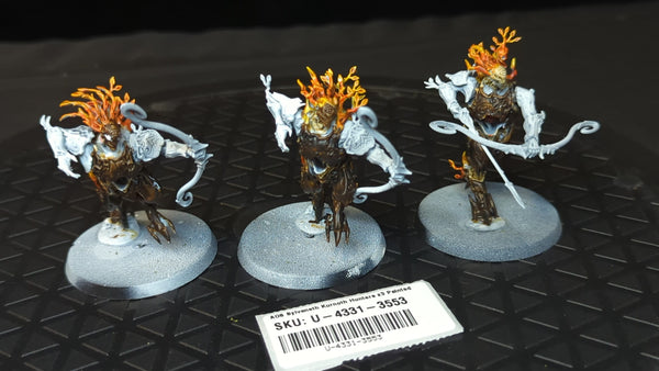 Age of Sigmar Sylvaneth Kurnoth Hunters x3 Painted
