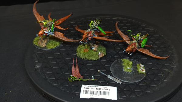 Age of Sigmar Sylvaneth Lancers x3 Painted