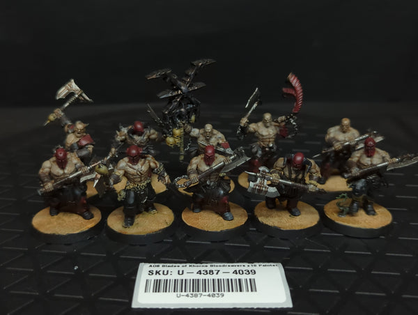 Age of Sigmar Blades of Khorne Bloodreavers x10 Painted