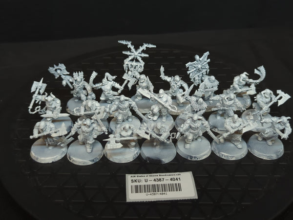 Age of Sigmar Blades of Khorne Bloodreavers x20