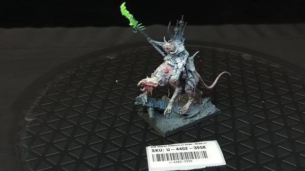Age of Sigmar Skaven Clawlord on Gnaw-Beast x1