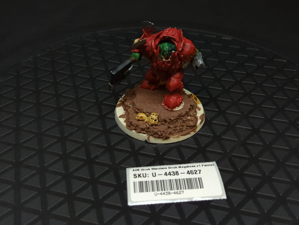 Age of Sigmar Orruk Warclans Orruk Megaboss x1 Painted