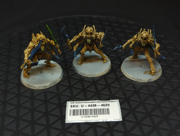 Age of Sigmar Ossiarch Bonereapers Necropolis Stalkers x3