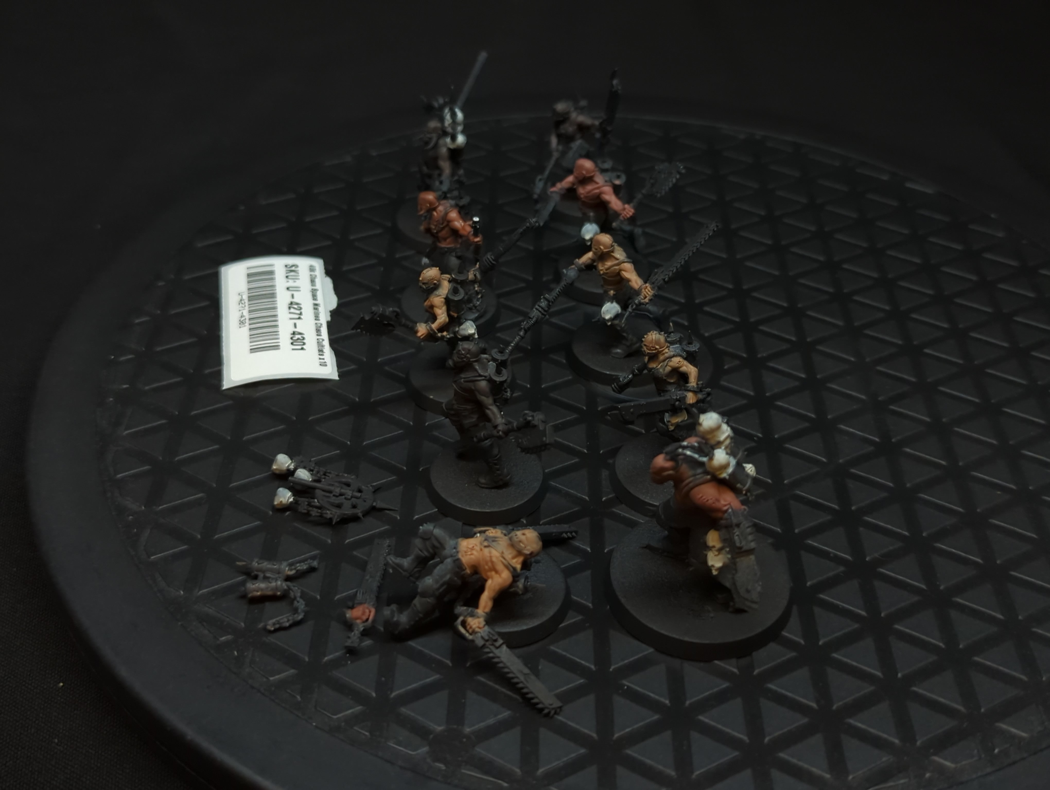 Warhammer 40k Chaos Space Marines Chaos Cultists x10