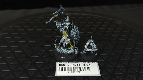 Age of Sigmar Orruk Warclans Killaboss with Stab-Grot