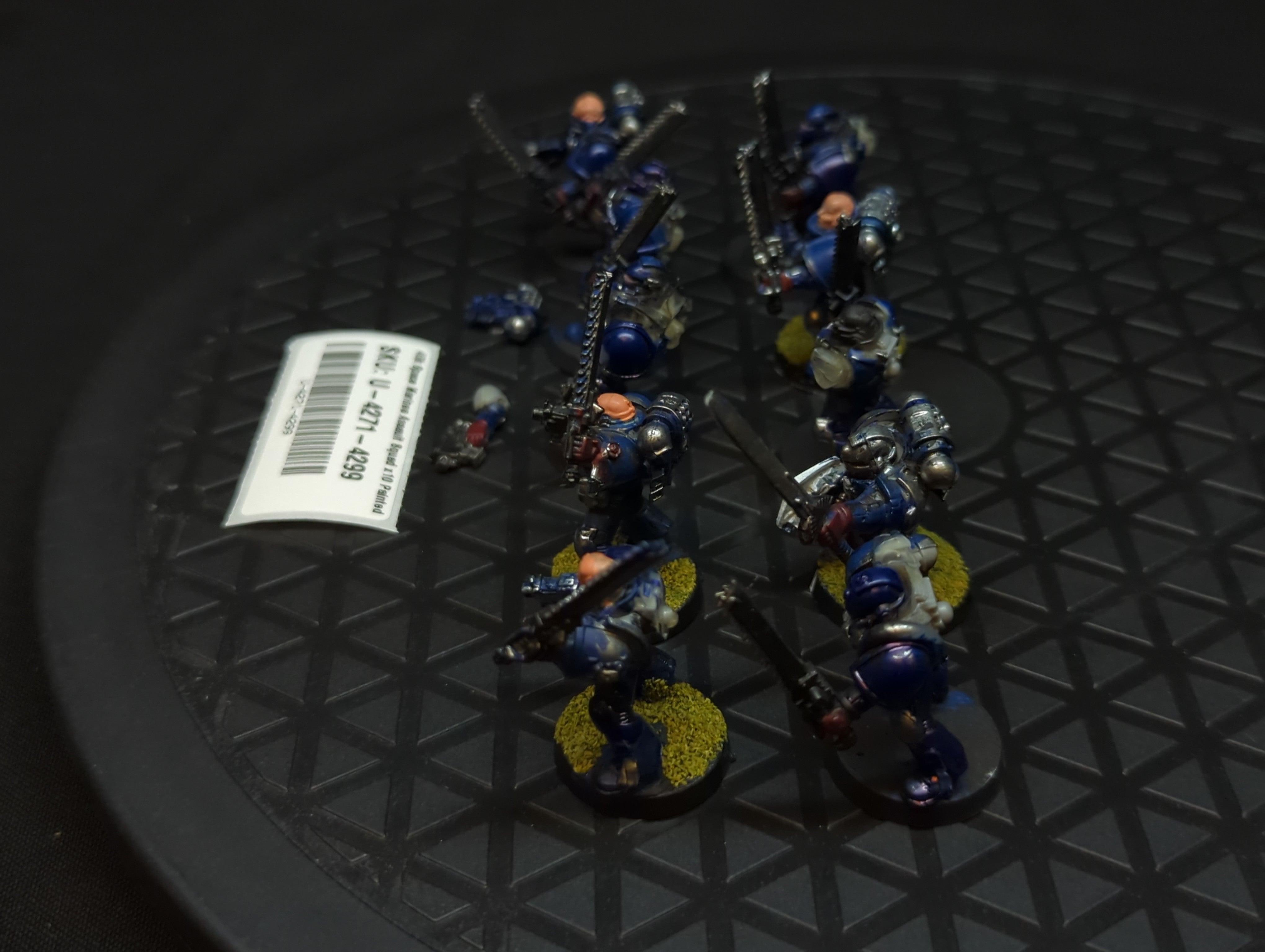 Warhammer 40k Space Marines Assault Squad x10 Painted