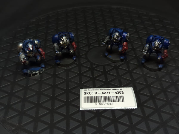 Warhammer 40k Terminator Squad (OOP Plastic) x4
