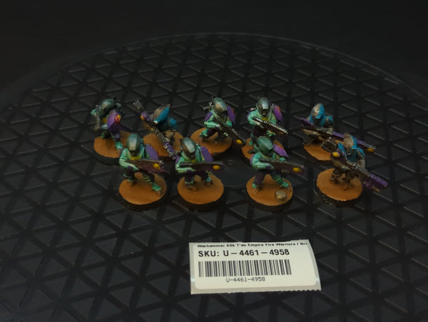 Warhammer 40k T'au Empire Fire Warriors / Breachers x8 Painted