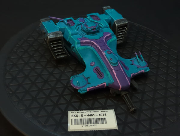 Warhammer 40k T'au Empire TY7 Devilfish x1 Painted