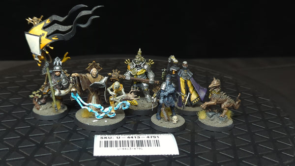 Age of Sigmar Cities of Sigmar Freeguild Command Corps x6 Painted