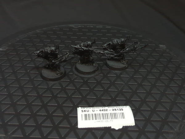 Age of Sigmar Orruk Warclans Man-Skewer Boltboyz x3