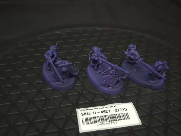 Age of Sigmar Skaven Warplock Jezzails x3